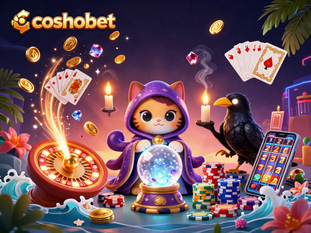 Spin the reels at cosmobet while exploring the mystic casino world with vibrant 3D characters and dynamic game elements.