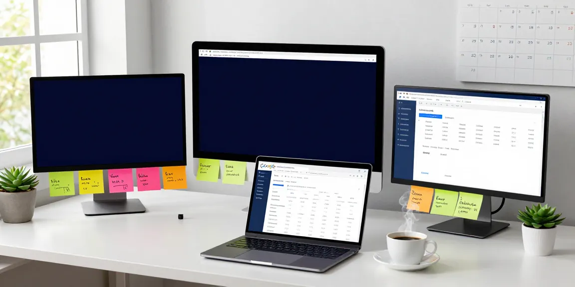 Instant indexing strategies in a modern digital marketing workspace with SEO tools and analytics.